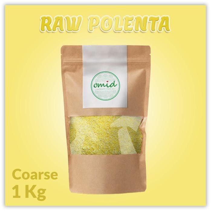 

Terlaris Organic Polenta Coarse - Tepung Jagung Kuning - 1 Kg