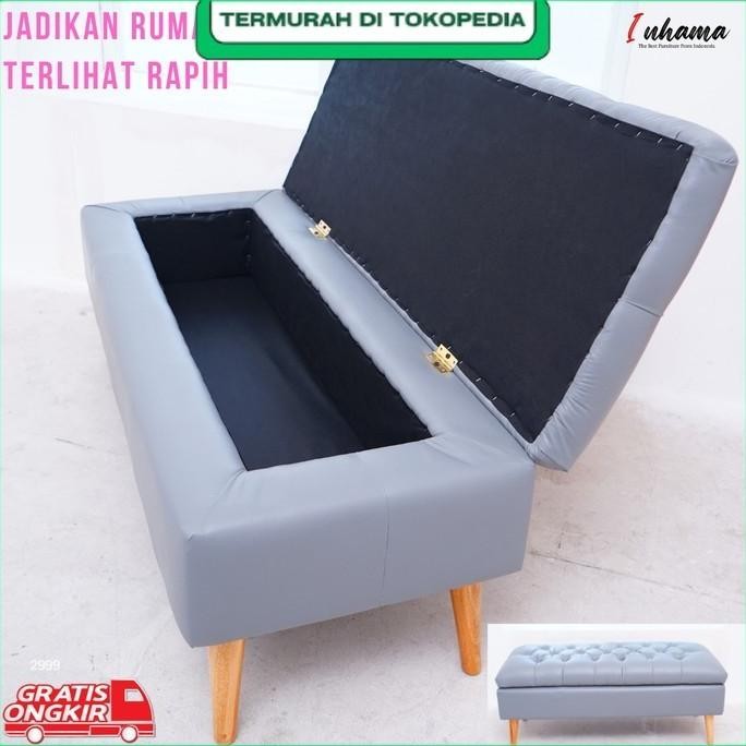 

Terlaris Sofa Bench Minimalis Storage Box Tempat Penyimpanan Bahan Kanvas