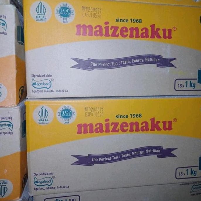 

Terlaris Tepung Maizena 1 Kg Maizenaku Karton 1Kg Isi 18Pcs Grosir Ready