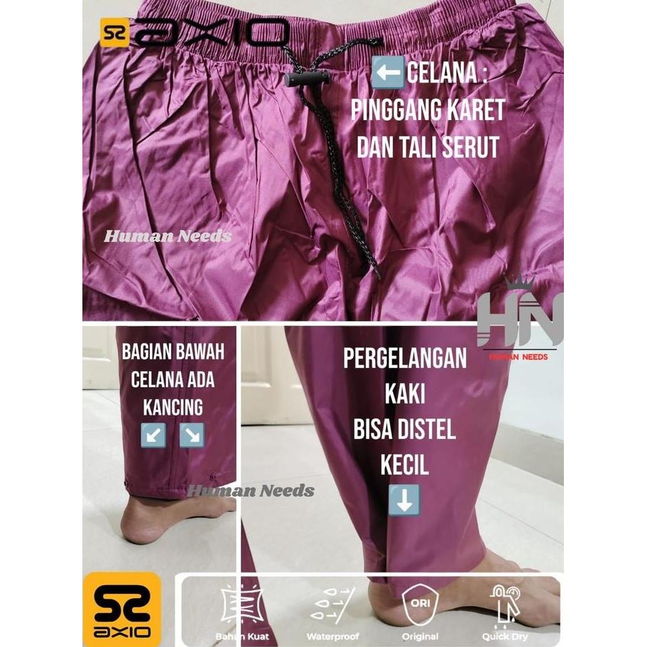 ready Jas Hujan Axio 882 Size 4XL 5XL Big Size Jumbo XXXXL XXXXXL