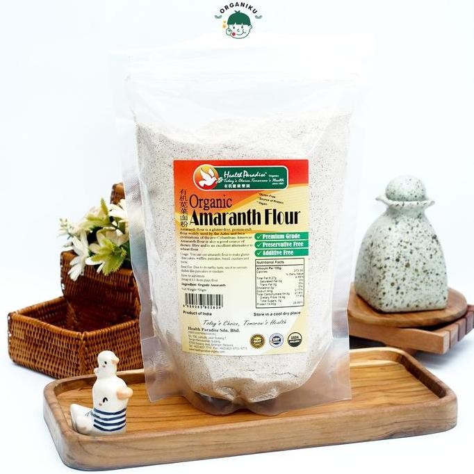 

Terlaris Health Paradise Organic Amaranth Flour 500Gr