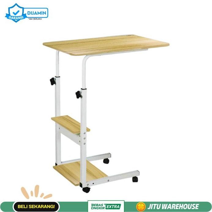 

Terlaris Meja Samping Tempat Tidur Sofa 1Rak Bed Side Table Adjustable Portable