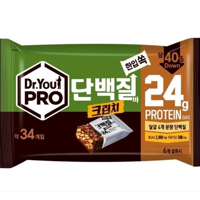 

Dr You Protein Bar Crunchy Korea Cereal Bar Snack
