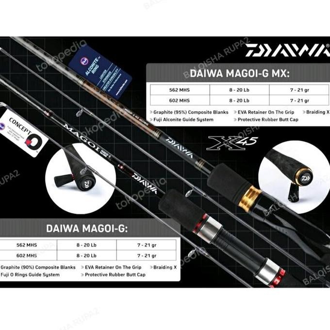 

Terlaris Termurah - Joran Daiwa Magoi - Andalan - Galatama - Garansi Resmi