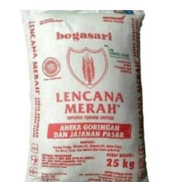 

Terlaris Tepung Terigu Lencana Merah Bogasari 25Kg