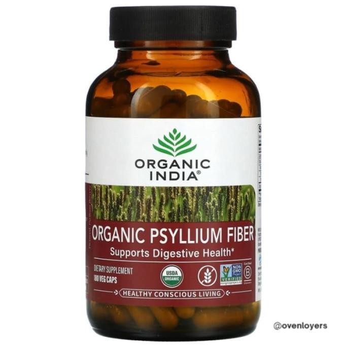 

Organic India Organic Psyllium Fiber 180 Veg Caps