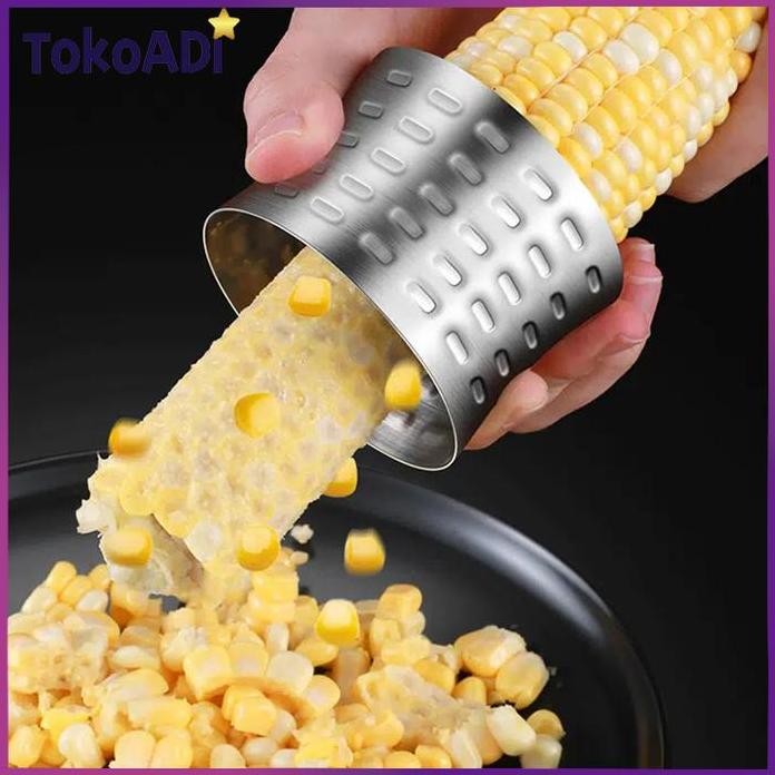 

Terlaris Corn Stripper Alat Perontok Jagung Stainless 304 Alat Pengupas Serut Jagung Corn