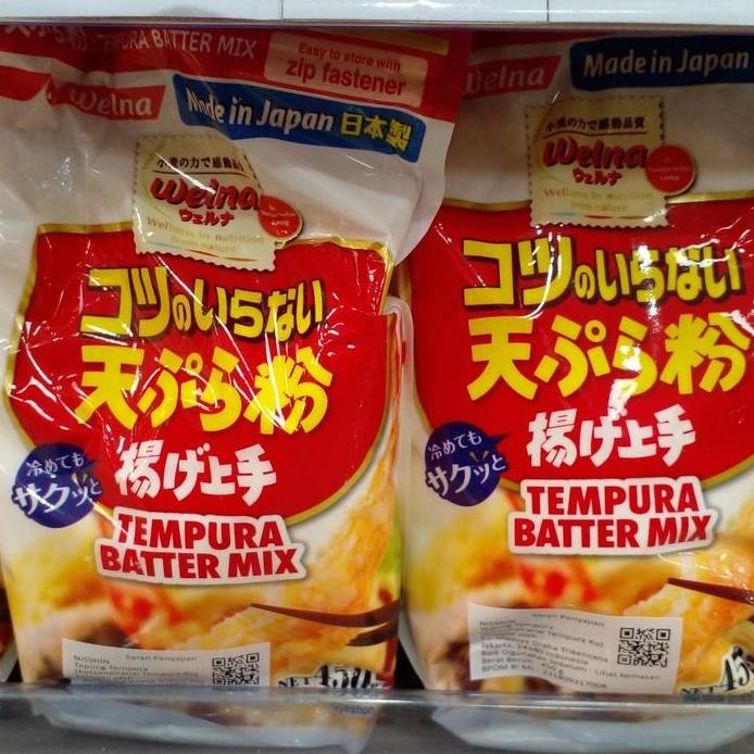 

Terlaris Nissin Kotsuno Iranai Tempurako 450Gram Made Japan (Tepung Tempura)