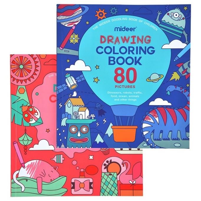 

ready Mideer Drawing Coloring Book - Girl - Mideer Art Book murah