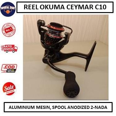 Terlaris Reel Okuma Ceymar C10 - Reel Berkualitas - Alat Pancing