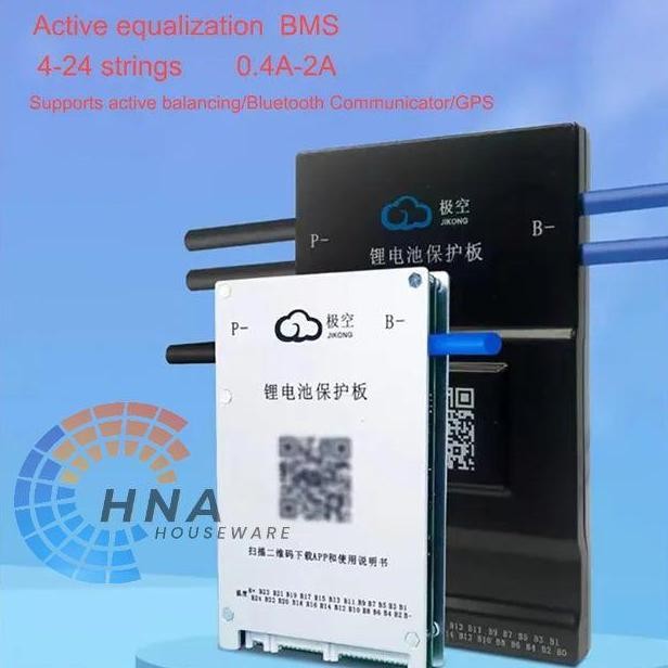 NEW Jk Jikong Smart BMS 8S - 24S Active Balancer 0.6A - 2A Baterai Lifepo4