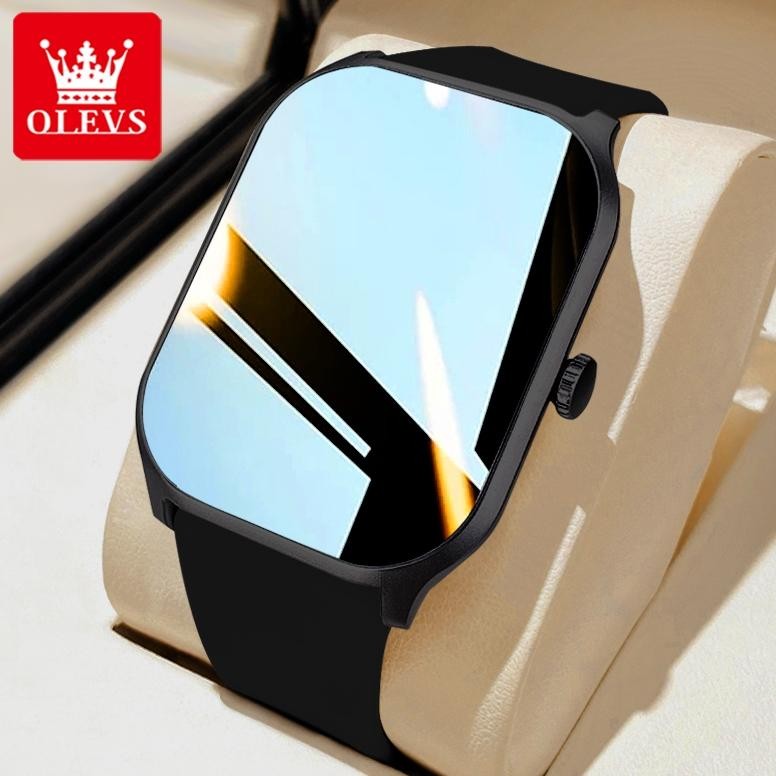 Diskon Olevs Jam Tangan Pria Wanita Original Anti Air Smartwatch Multifungsi Digital Watch