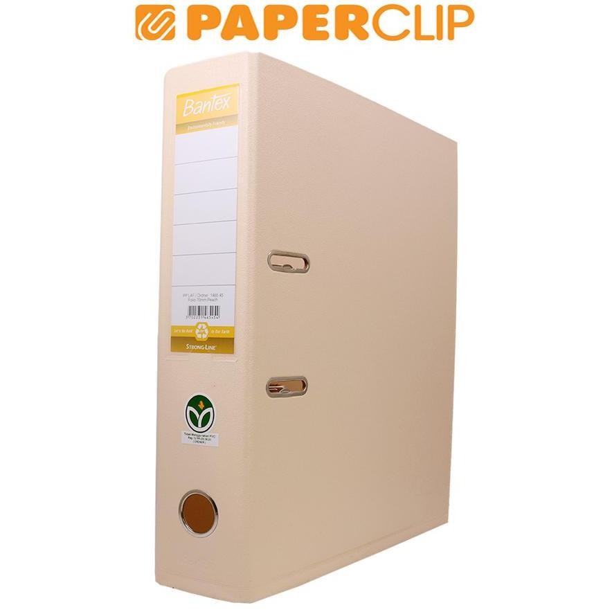 

LINDU ORDNER BANTEX 1465PP FOLIO 7CM 45 PEACH