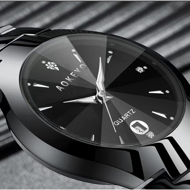 AOKEYO W101 JAM TANGAN WANITA ORIGINAL BERLIAN ANTI AIR ANALOG BISNIS KUARSA JAM TANGAN CEWEKGRATIS 