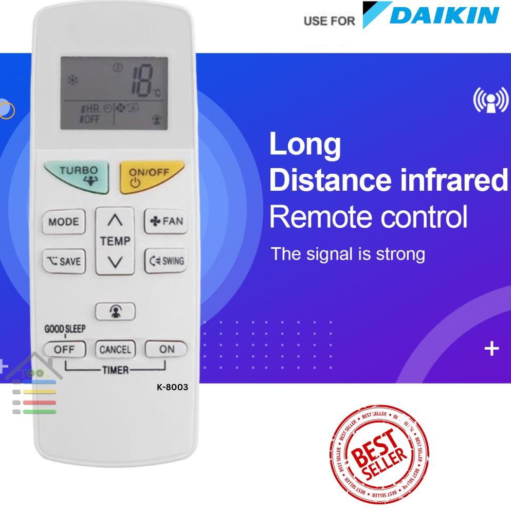 REMOTE AC MULTI DAIKIN SPLIT DAN INVERTER 8003