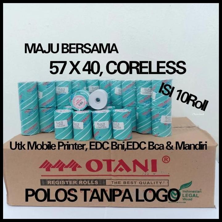 

Terlaris Thermal Paper Kertas Struk 57X40-13, Merk Otani Good Quality