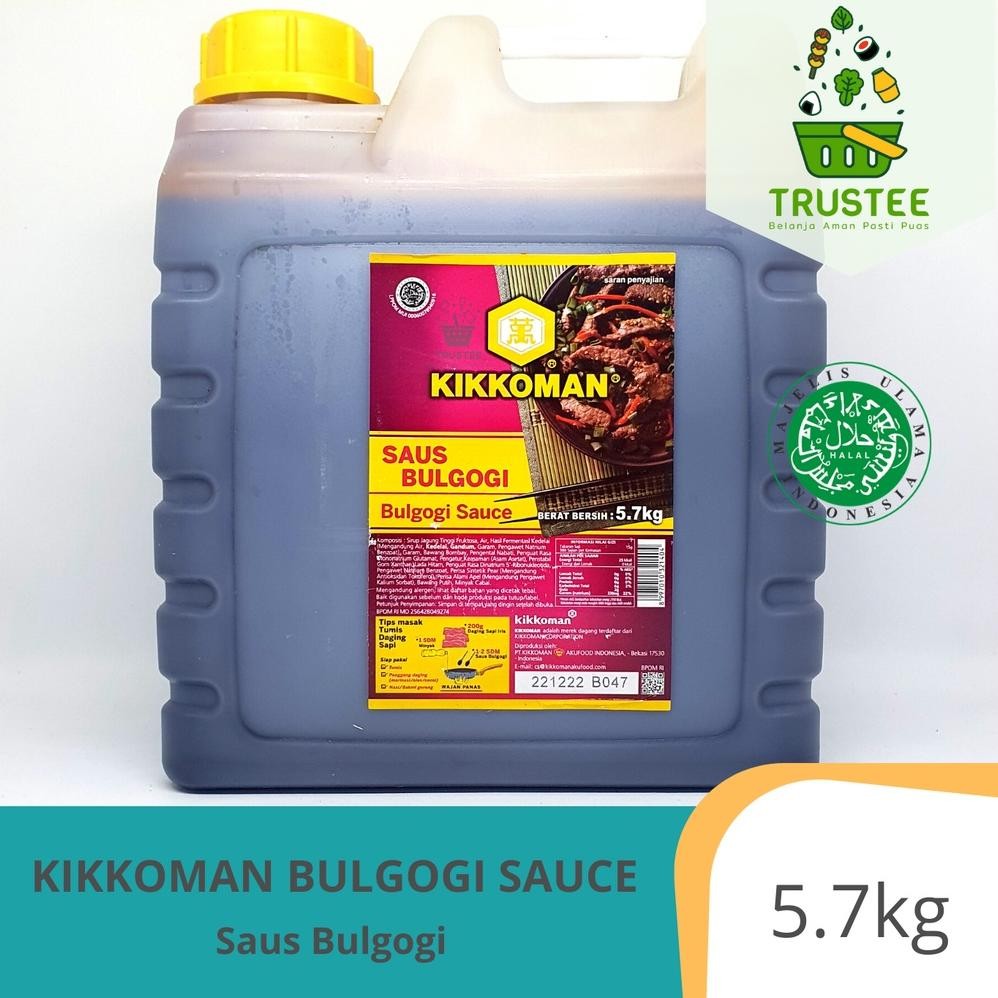 

Dgh-43 Ox04 Jk-54 Saus Kikkoman 5.7Kg / 5L Liter Bbq Gochujang Bulgogi Garlic Blackpepper Teriyaki Mirin Yakiniku Termurah Murah