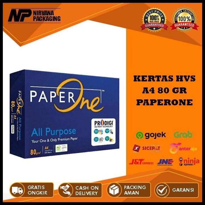 

Terlaris Kertas Hvs A4 Paperone 80Gr Paper One Print Fotocopy 1 Rim Merah Stationery Good Quality