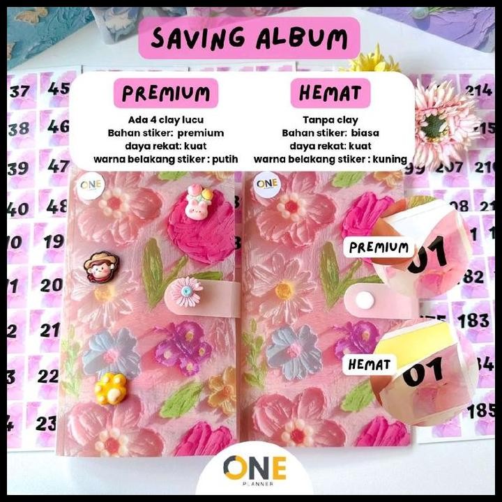 

Terlaris Paket Saving Album Hemat, No Urut 1-120, 1-240 Dan Target 5Jt Saving Challenge Good Quality