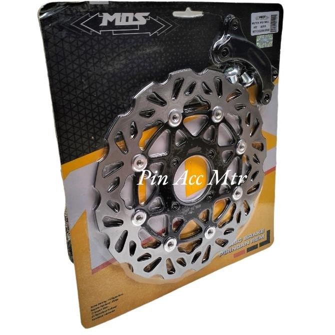 PIRINGAN DISC CAKRAM BREKE DEPAN VARIASI MODEL PSM HITAM MOS/MIO SOUL/BEAT/LOBANG BAUT4/MIO SOUL MIO