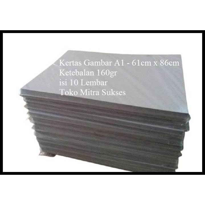 

Terlaris Kertas Gambar A1 - 61Cm X 86Cm Isi 10 Lembar Good Quality
