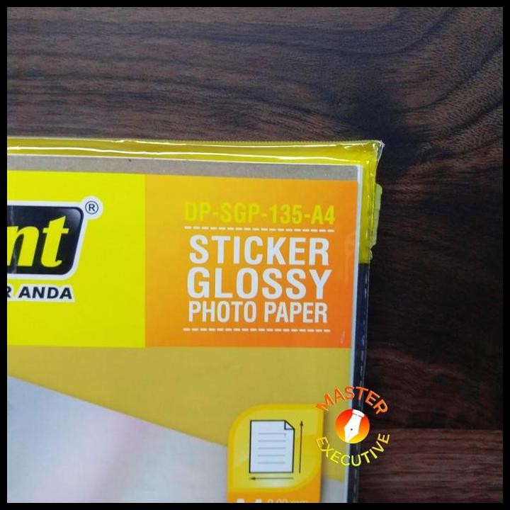 

Terlaris Data Print Sticker Glossy Paper 135 Gsm A4 / Dp-Sgp-135-A4 Data Print Good Quality
