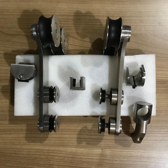 Glass Sliding Door Accessory Set Roda Sliding Pintu Kaca Heavy Duty Original Dan Terpercaya