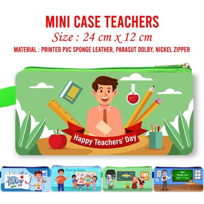 

>>>>>] MiniCase Hari Guru Tempat Pensil Happy Teacher Day Souvenir Kado