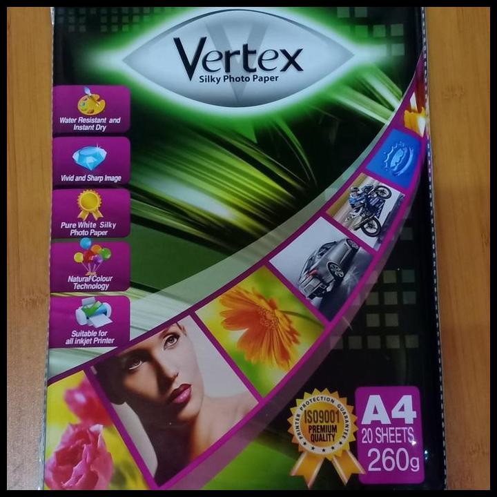 

Terlaris Kertas Foto Silky A4 260Gr Good Quality