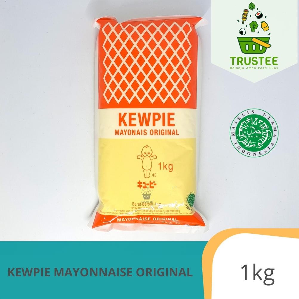 

Sr-32 Rt-4 We-53 Kewpie Mayonnaise Original 1 Kg Halal / Mayonaise Mayo Original Premium Sr-32