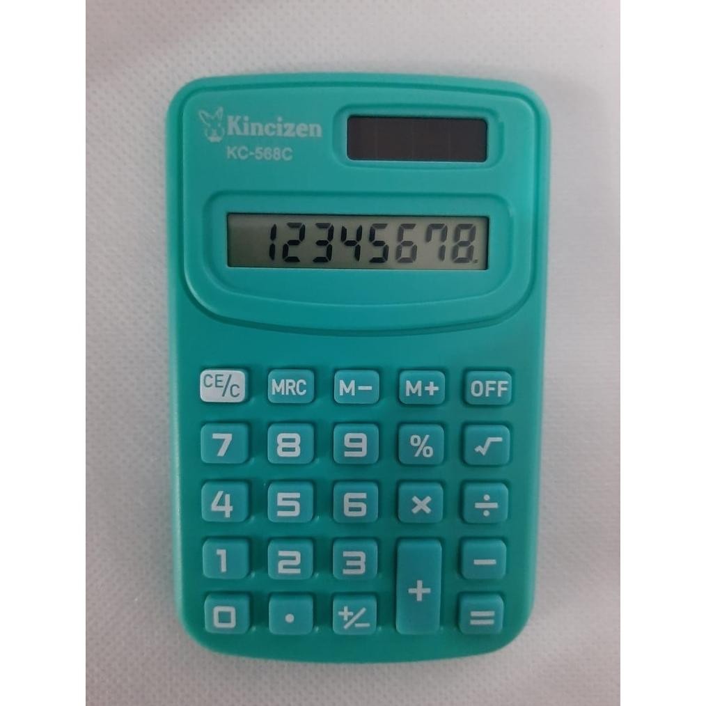 

Re27 Gha-65 Fx-4 Kincizen Kc 568C - Kalkulator Saku Warna Warni / Pocket Calculator Original Berkualitas Sale Re27