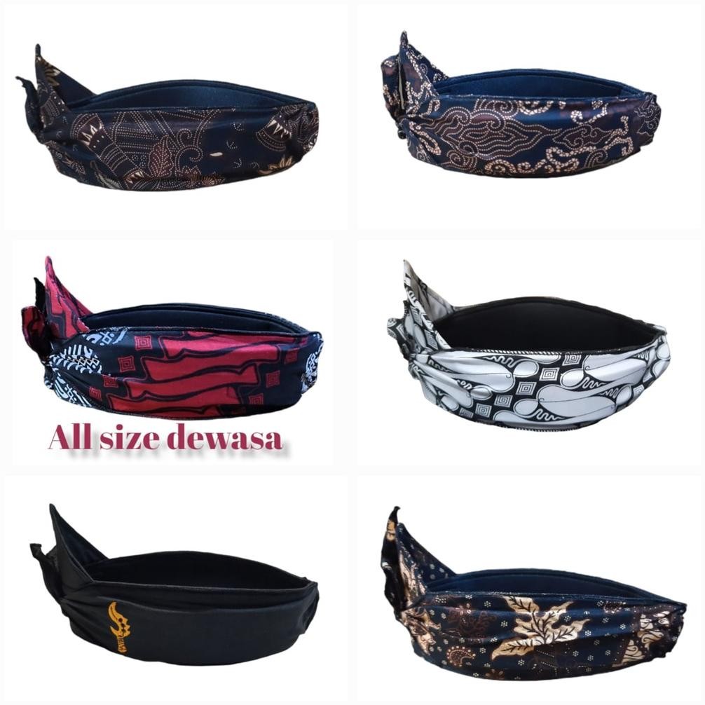 NEW IKET KEPALA SUNDA PRAKTIS / IKET KEPALA PRIA KEREN / IKET KEPALA JAWA / UDENG SUNDA / UDENG JAWA