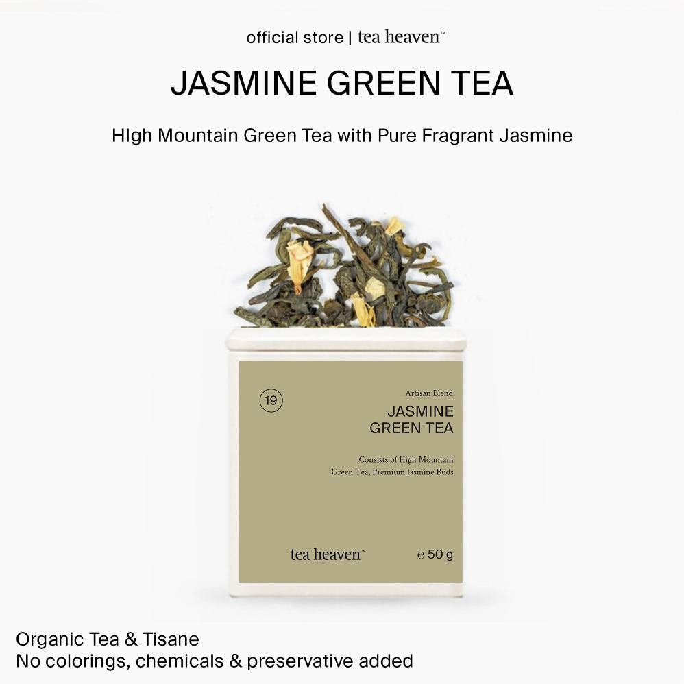 

Paling dicari Jasmine Green Tea Organic Teh Hijau Melati Tea Heaven Tin Canister
