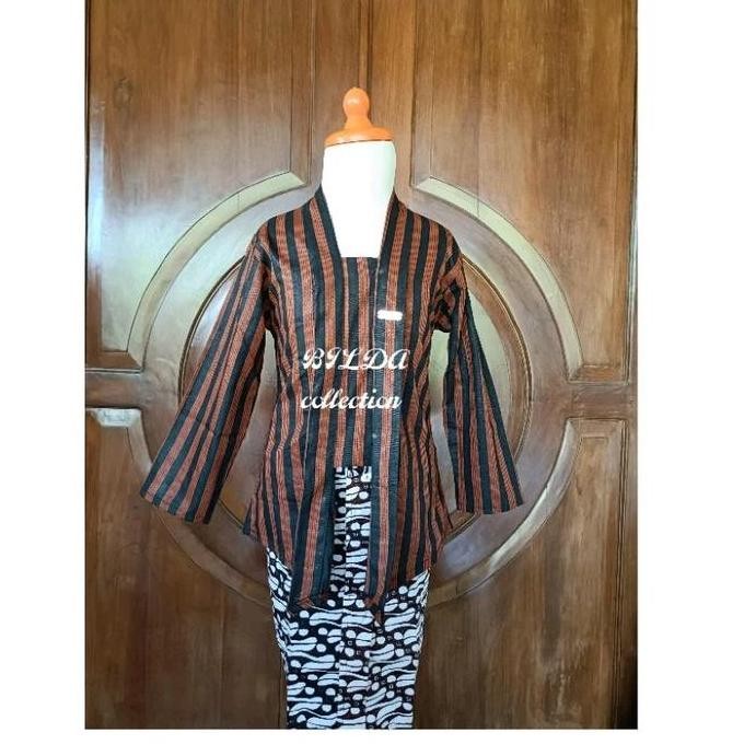 Kebaya Lurik Anak Tk ,Sd # Kebaya Anak # Rok Kebaya Promo