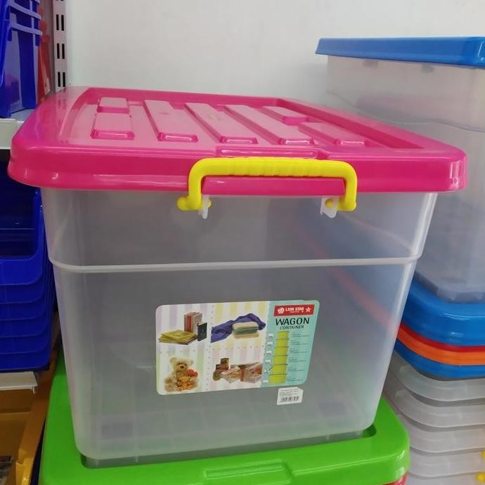 Terjangkau Box Container Wagon 100 Liter Lion Star