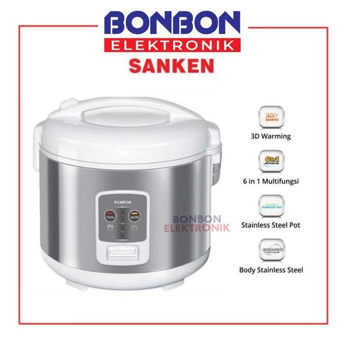 Sanken Magic Com Rice Cooker SJ-2200 / SJ2200 1.8L