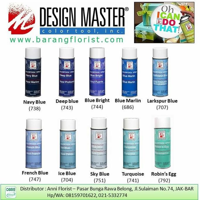

ready !!! Design Master Color Spray, Cat bunga, Spray bunga, prewarna bunga