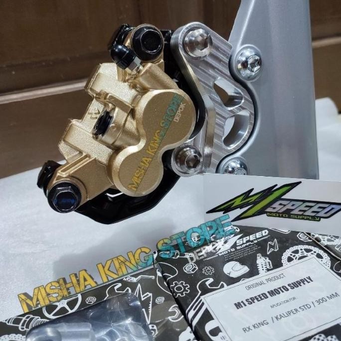 BREKET KALIPER STANDAR RX KING PIRINGAN 300 CNC M1