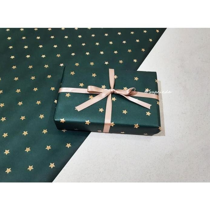 

ready Premium Kertas Kado Foil BINTANG (5 Lembar)