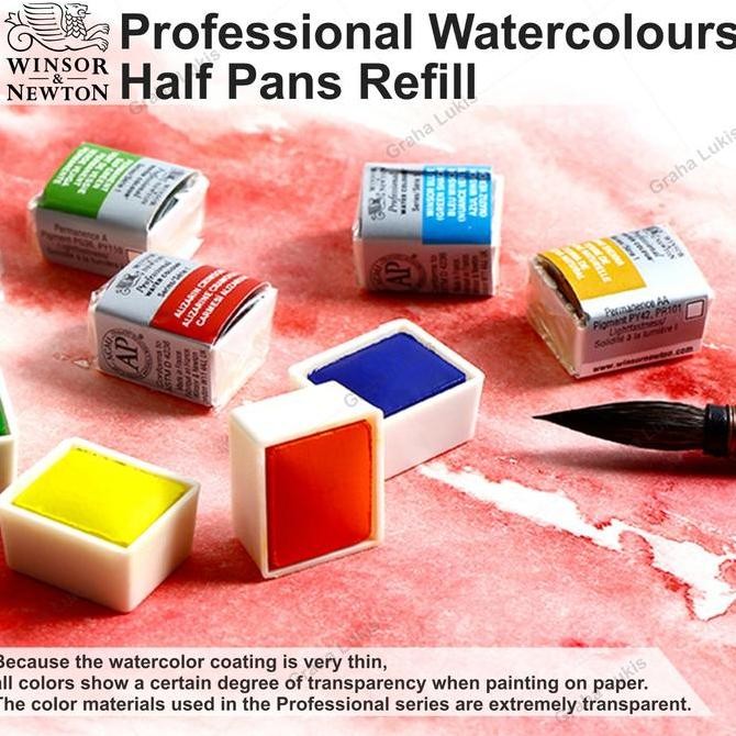 

ready !!! Winsor & Newton Professional Watercolours - Half Pan - Series 1