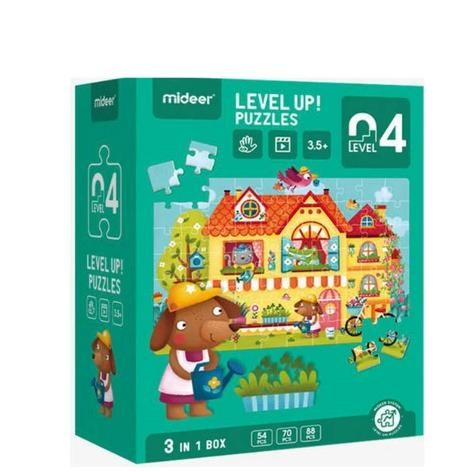 TERMURAH - Mideer Advance Level 4 Puzzle Town