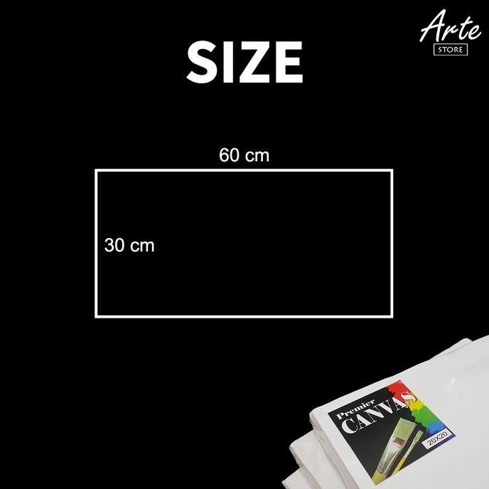 

ready !!! Kanvas Lukis 30x60 cm