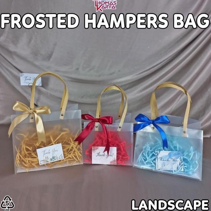 

ready Goodie Bag Doff Transparan Tas Hampers Hand Bag Tote Gift Premium Mika Polos Souvenir Totebag Buram