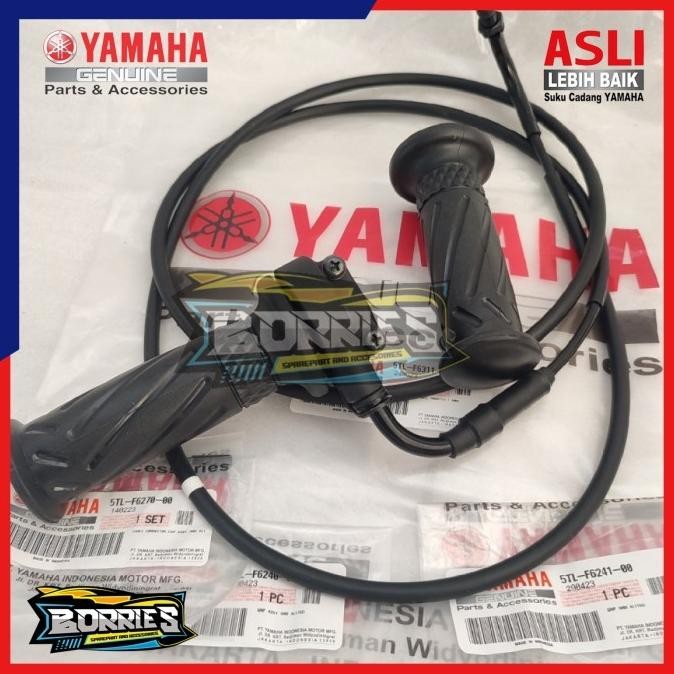 Kabel Gas Set Handgrip Pipa Gas Mio Sporty Smile Orinal