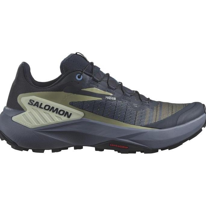 Promo Trail Running Shoes | Salomon Genesis Women | Carbon/Grisaille/Aloe Wash