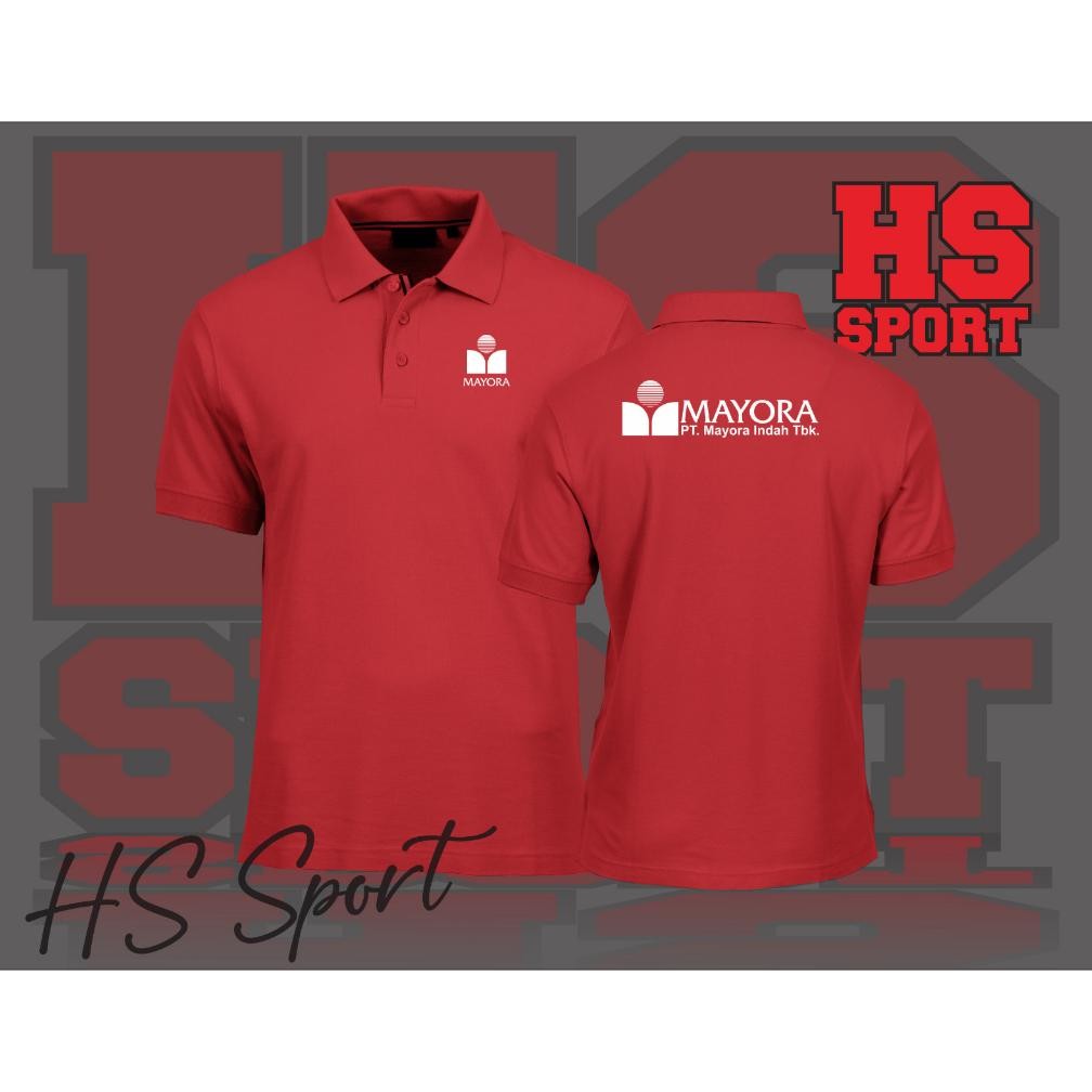Bas-12 We-12 Dgf-4 Polo Pt. Mayora - Baju Polo Tshirt Mayora - Baju Polo Kerah Mayora Premium Berkua