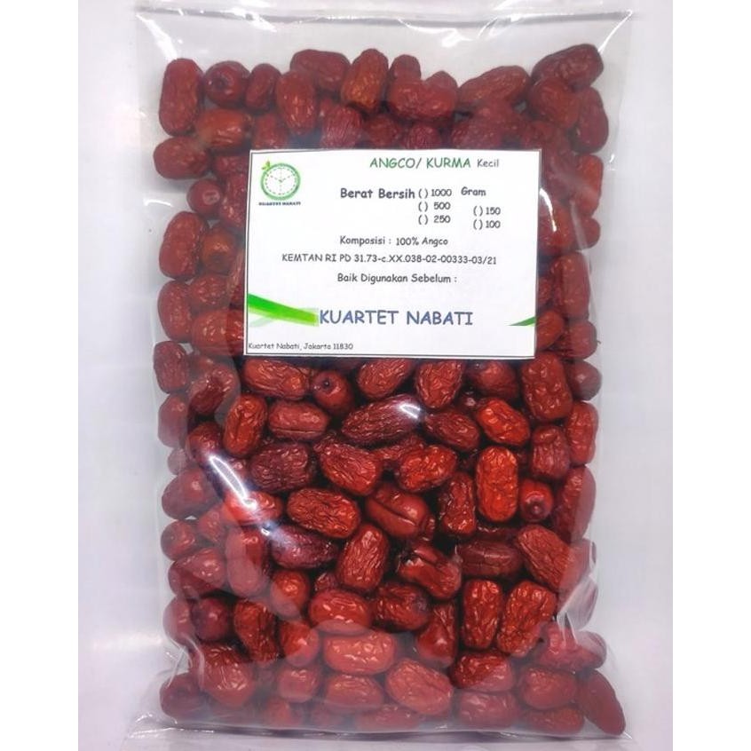 

500gr Angco - Kurma Merah (Red Dried Dates) Premium GS