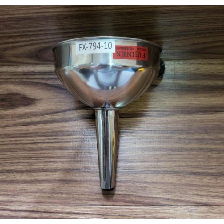 Corong Stainless Steel 10Cm Corong Minyak Sayur Corong Dapur Corong Minuman