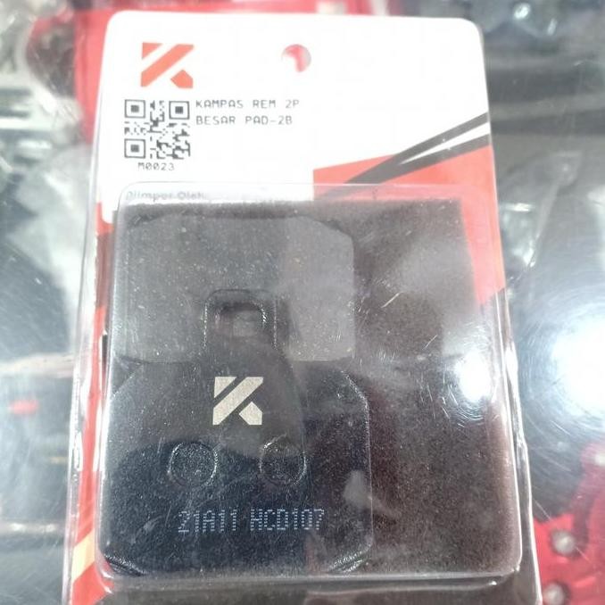 kampas rem dispad ktc kytaco 2p besar kn 01/ kn v2/ nmax dt 07/ brembo
