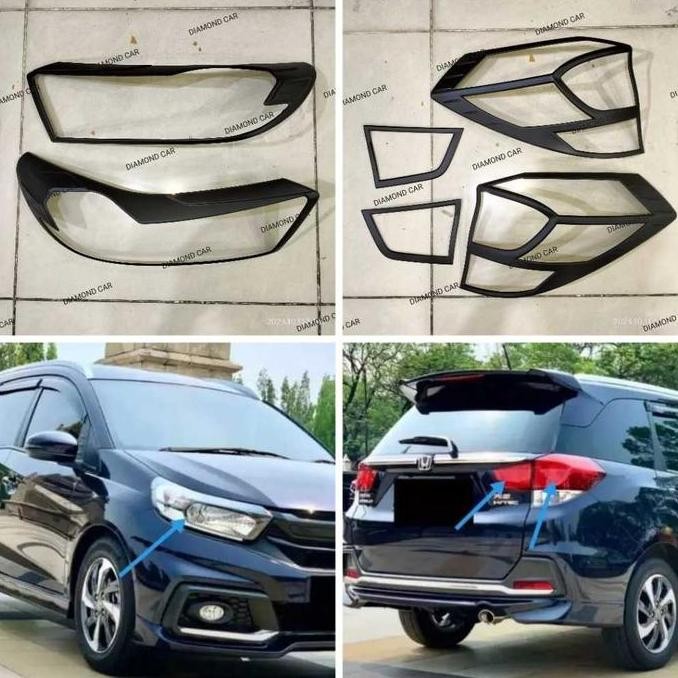 Mobilio 2018-2020 Garnish Lampu Depan Belakang Hitam Doff Mobilio Rs Harga Spesial